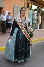 Las peñas muestran su devoción a la patrona