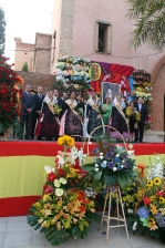 Las peñas muestran su devoción a la patrona