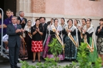 Las peñas muestran su devoción a la patrona