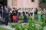 Las peñas muestran su devoción a la patrona