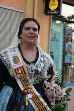 Las peñas muestran su devoción a la patrona