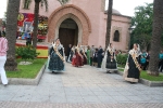 Las peñas muestran su devoción a la patrona