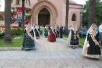 Las peñas muestran su devoción a la patrona
