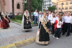 Las peñas muestran su devoción a la patrona