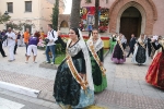 Las peñas muestran su devoción a la patrona