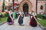 Las peñas muestran su devoción a la patrona