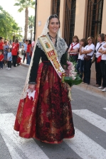 Las peñas muestran su devoción a la patrona