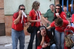 El sopar de pa i porta y los toros llenan las fiestas del Roser