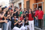 El sopar de pa i porta y los toros llenan las fiestas del Roser