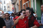 El sopar de pa i porta y los toros llenan las fiestas del Roser
