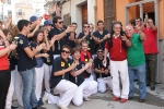 El sopar de pa i porta y los toros llenan las fiestas del Roser