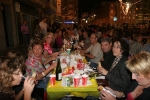 El sopar de pa i porta y los toros llenan las fiestas del Roser