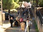 La Romería, acto central, del día grande de las Fiestas Patronales de la Sagrada Familia y Santísimo Cristo
