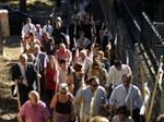 La Romería, acto central, del día grande de las Fiestas Patronales de la Sagrada Familia y Santísimo Cristo