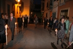 Multitudinaria procesión al Santísimo Cristo del Calvario