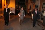 Multitudinaria procesión al Santísimo Cristo del Calvario