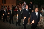 Multitudinaria procesión al Santísimo Cristo del Calvario