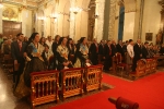 Multitudinaria procesión al Santísimo Cristo del Calvario