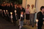 Multitudinaria procesión al Santísimo Cristo del Calvario