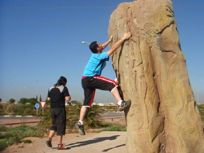 Celebrada la primera jornada del Taller d'Escalada Col.lectiu Escletxa