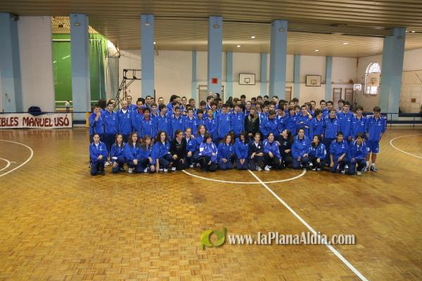 El Club Baloncesto Burriana presenta a sus diez equipos 