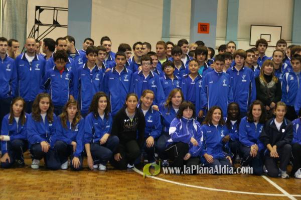 El Club Baloncesto Burriana presenta a sus diez equipos 