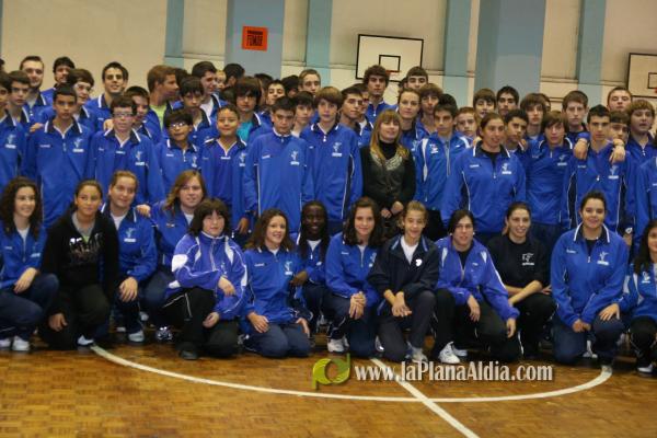El Club Baloncesto Burriana presenta a sus diez equipos 