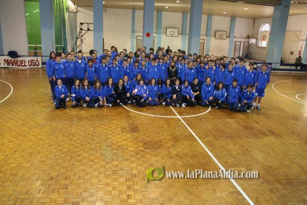 El Club Baloncesto Burriana presenta a sus diez equipos 