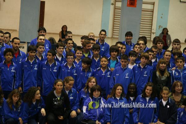 El Club Baloncesto Burriana presenta a sus diez equipos 