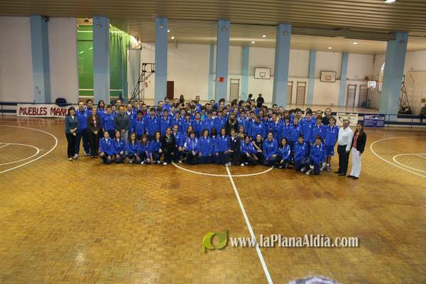 El Club Baloncesto Burriana presenta a sus diez equipos 