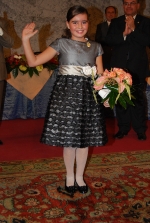 Solemne proclamación de las reinas falleras de 2010.