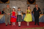 Solemne proclamación de las reinas falleras de 2010.