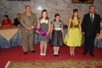 Solemne proclamación de las reinas falleras de 2010.