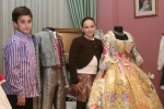 Alba Castillo y Xavi Diago, reinets de la falla Caçadors.