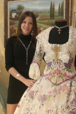Carla Escrig Soler, fallera mayor de Quarts de Calatrava.