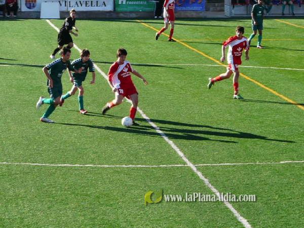 El Vilavella B empata contra el Alfondeguilla en La Cantera (1-1)