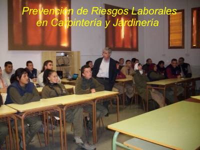 Los alumnos de la Escuela Taller de Nules apuestan por la Prevención