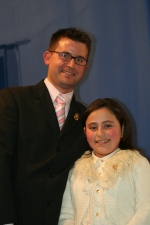 Sara Montoro es exaltada fallera mayor infantil de Sant Blai.
