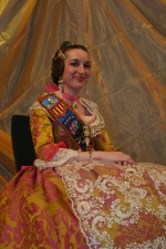 Sara Montoro es exaltada fallera mayor infantil de Sant Blai.