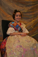 Sara Montoro es exaltada fallera mayor infantil de Sant Blai.