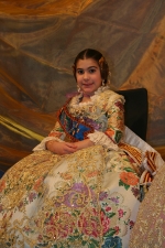 Sara Montoro es exaltada fallera mayor infantil de Sant Blai.