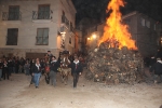 Borriol vive Sant Antoni con la hoguera y la procesión