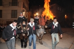 Borriol vive Sant Antoni con la hoguera y la procesión
