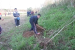 Los escolares del CP Illes Columbretes plantan árboles en el paraje del Clot