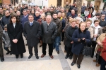 350 vecinos se manifiestan a favor del alcalde