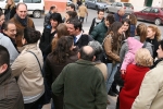 350 vecinos se manifiestan a favor del alcalde