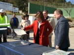 Alejandro Font de Mora coloca la primera piedra del nuevo colegio La Cova