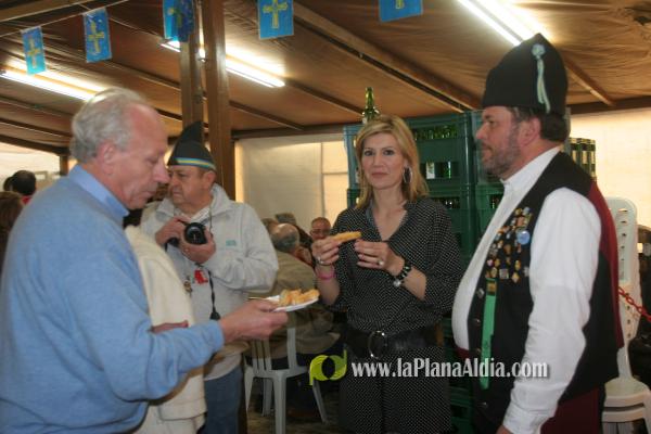El Centro Asturiano recibió al alcalde, Alarte y Javi Venta
