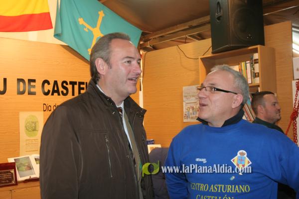 El Centro Asturiano recibió al alcalde, Alarte y Javi Venta