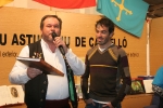 El Centro Asturiano recibió al alcalde, Alarte y Javi Venta